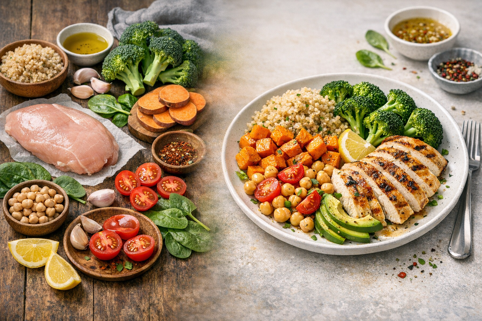 Nutrition transformation journey